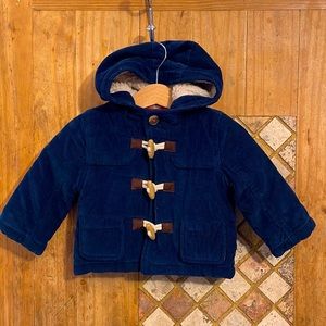 COPY - Baby Boden Cord Duffle Coat